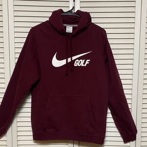 Nike Golf Dri-Git Hoodie Maroon Color Size S